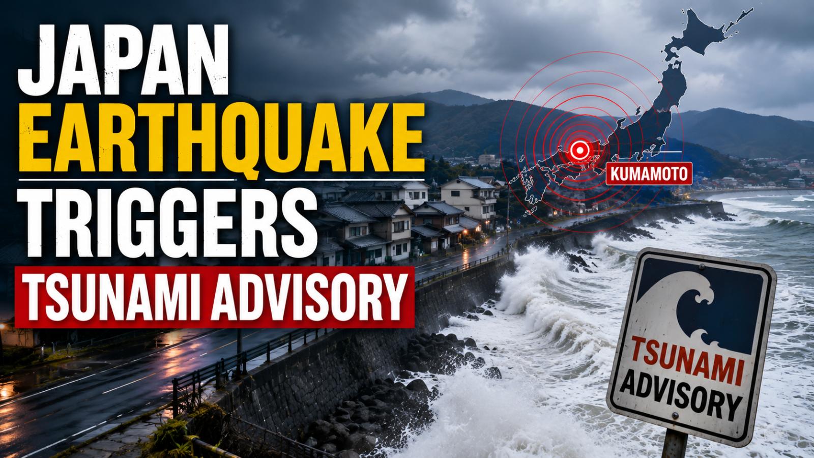 Kumamoto Earthquake Tsunami Advisory 2026: Latest Update