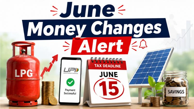 June Money Changes: LPG Hike, UPI Checks And Tax Deadline May Affect Your Budget