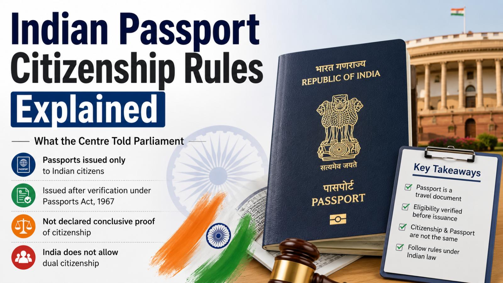 Is Indian Passport Conclusive Proof of Citizenship