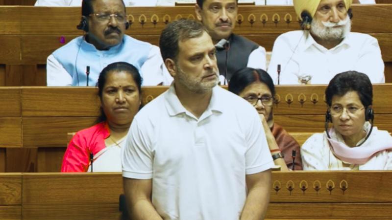 Parliament Special Session Rahul Gandhi Slams BJP Amid Heated Debate