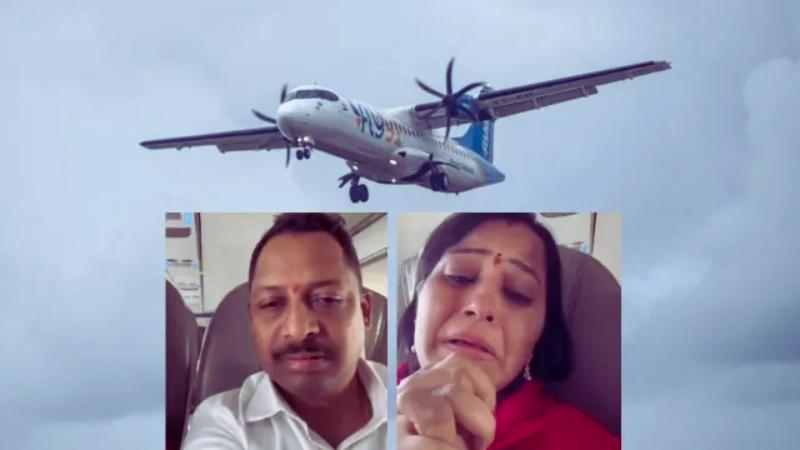 Panic on Fly91 Hyderabad–Hubballi Flight After Heavy Turbulence, Diverted to Bengaluru