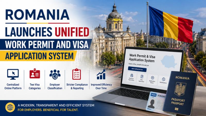 Romania Launches Unified Work Permit And Visa Application System