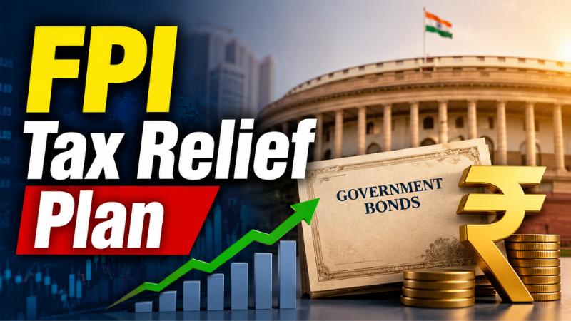 India Plans FPI Tax Relief To Attract Foreign Investors Amid Rupee Pressure