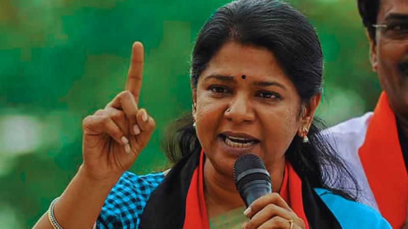 Tamil Nadu Elections Kanimozhi Says DMK Set For Another Term