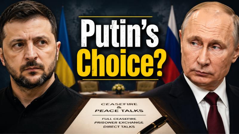 Zelenskyy Challenges Putin With Ceasefire Offer To End Ukraine War