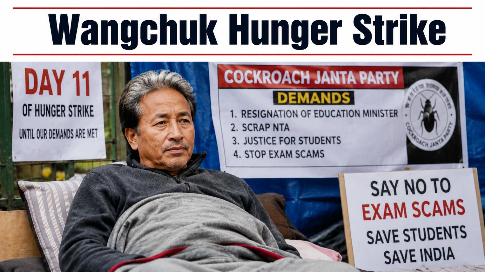 Sonam Wangchuk fast enters 11th day