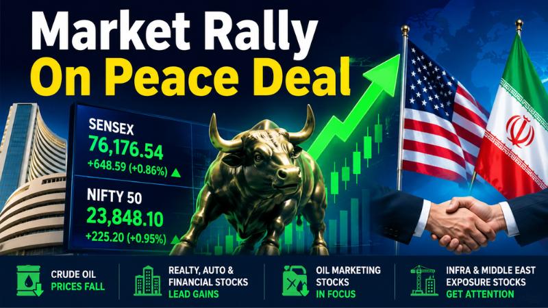 US-Iran Peace Deal Boosts Sensex, Nifty As Oil, Realty Stocks Rally