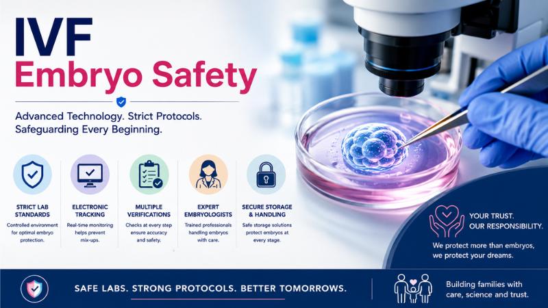 IVF Embryo Safety: How Clinics Protect Eggs, Sperm And Embryos