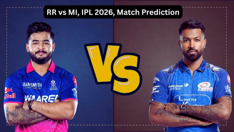 RR vs MI IPL 2026 Match 13 Preview Squads, Pitch Report, Key Players & Prediction