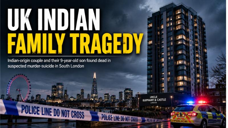 UK Indian Family Deaths  London Police Probe Tower Fall