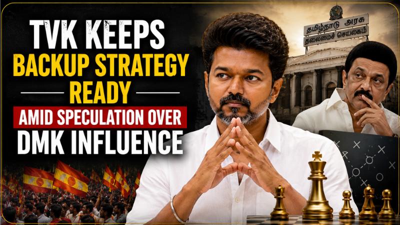 TVK Keeps Backup Strategy Ready Amid Speculation Over DMK Influence