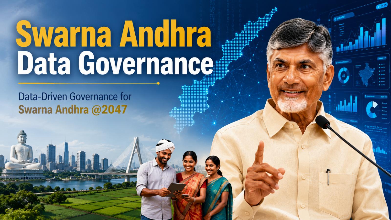 CM Naidu Pushes Data-Driven Governance For Swarna Andhra @2047