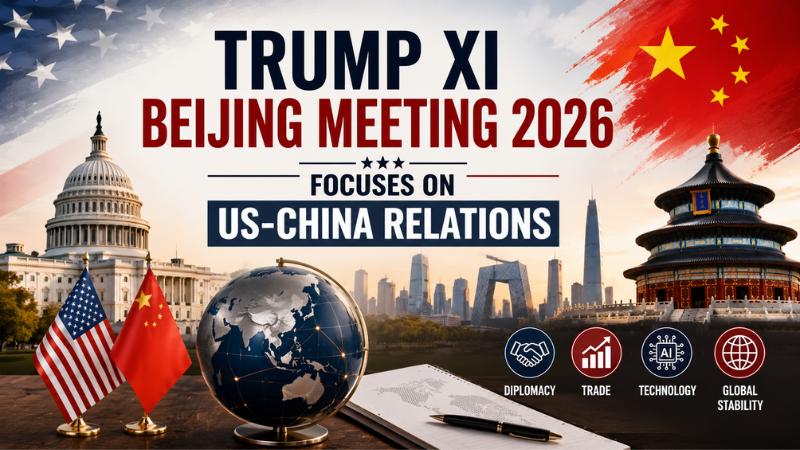 Trump Xi Beijing Meeting 2026 Focuses on US-China Relations