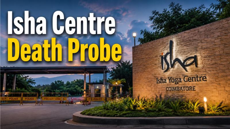 Coimbatore Tourist Death Police Rule Out Foul Play At Isha Yoga Centre