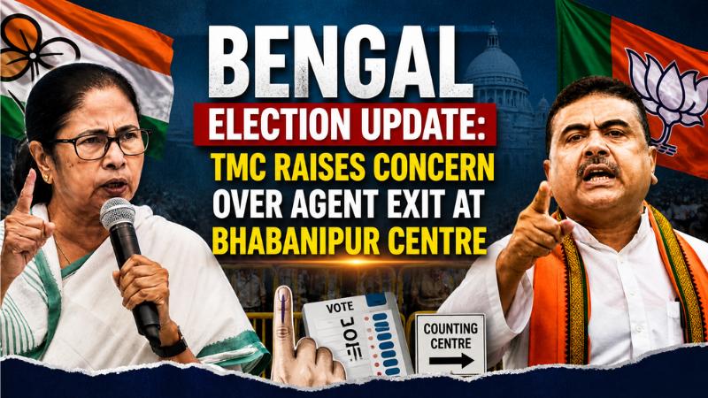 Bengal Election Update: TMC Raises Concern Over Agent Exit at Bhabanipur Centre