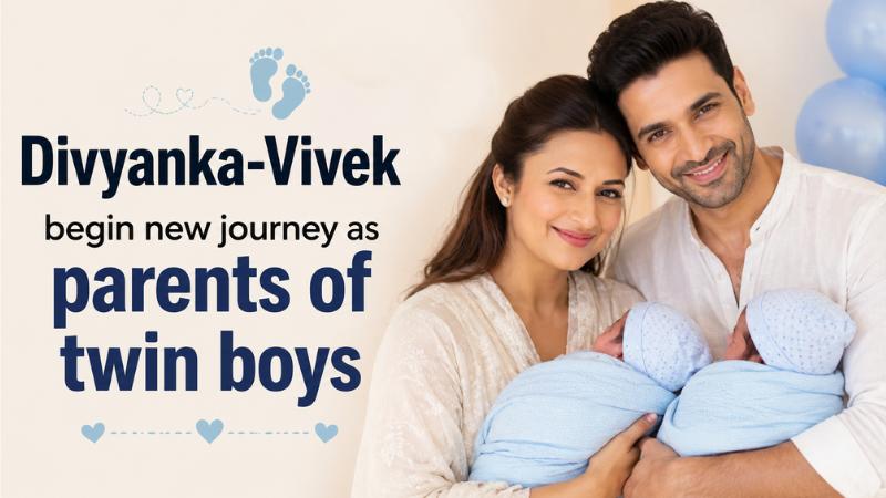 Divyanka-Vivek begin new journey as parents of twin boys