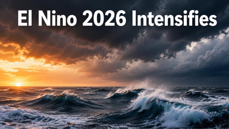El Nino 2026 Impact On India Monsoon Pacific Warming Raises Concern