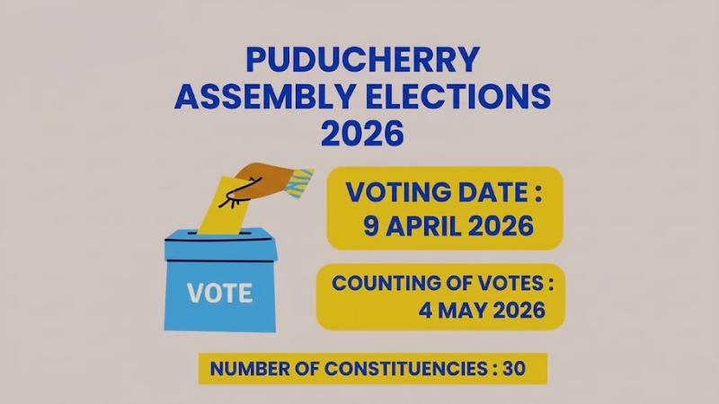 LIVE Puducherry Goes to Polls Under High Security