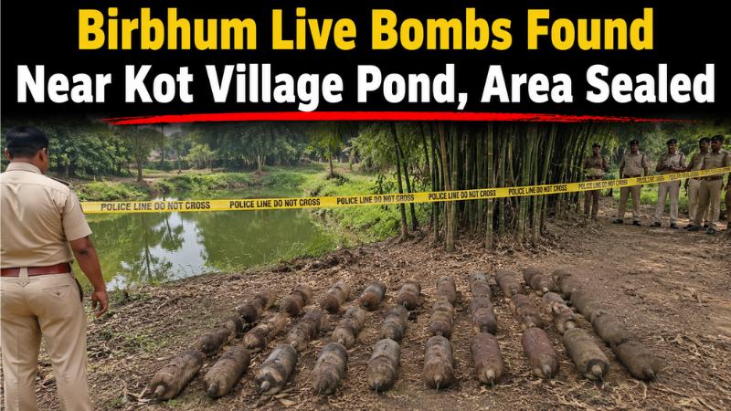 Birbhum Live Bombs Found Near Kot Village Pond, Area Sealed