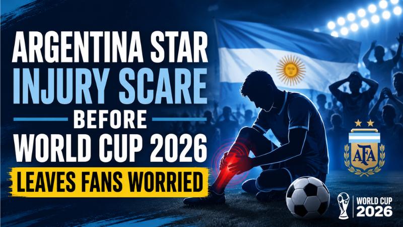 Lionel Messi Injury Scare Before World Cup 2026 Leaves Argentina Fans Worried