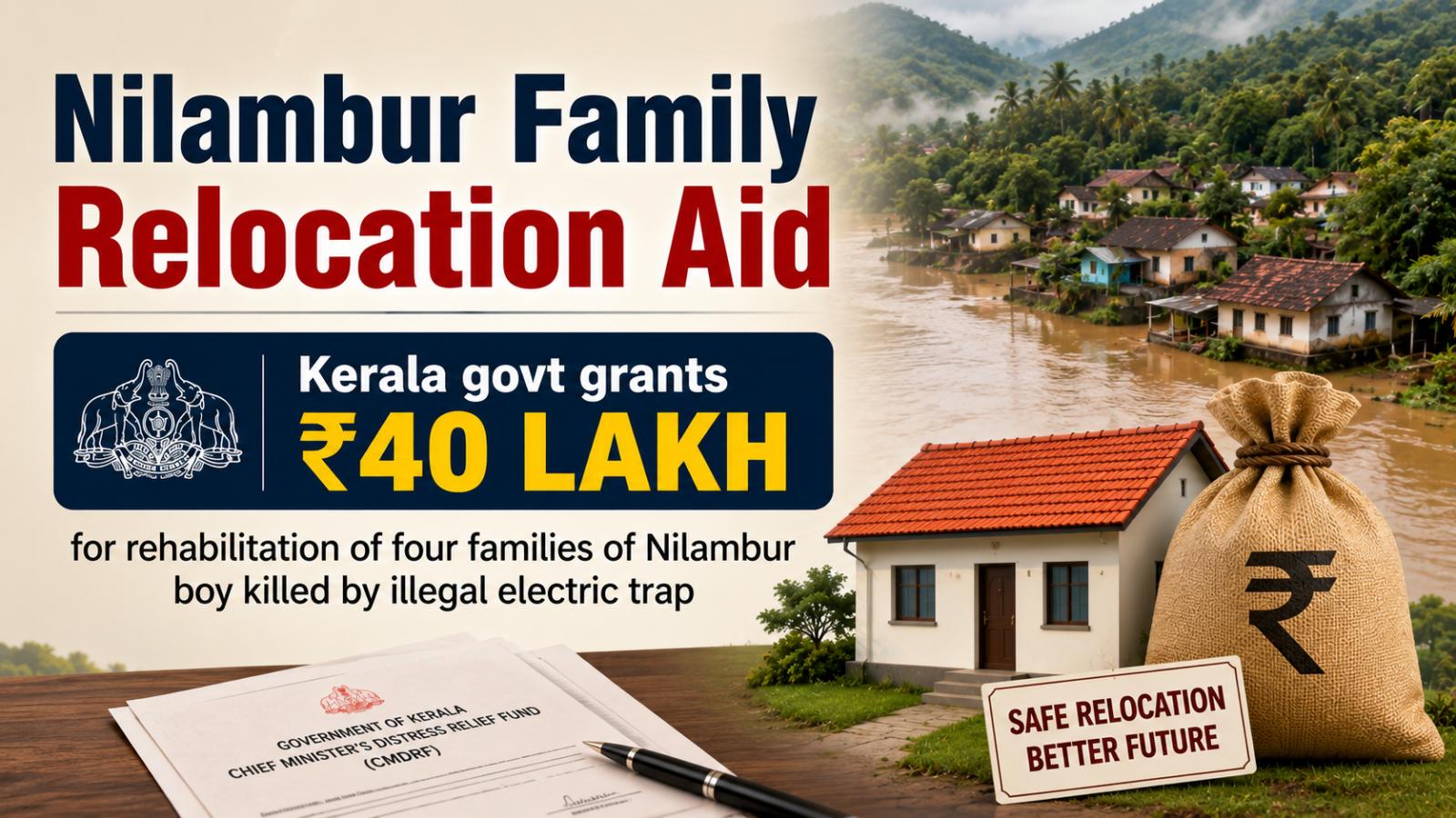 Nilambur Boy Electrocution Case Kerala Grants ₹40 Lakh For Family Rehabilitation