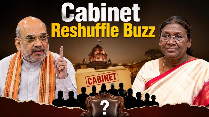Amit Shah Meets President Murmu, Cabinet Reshuffle Buzz Intensifies