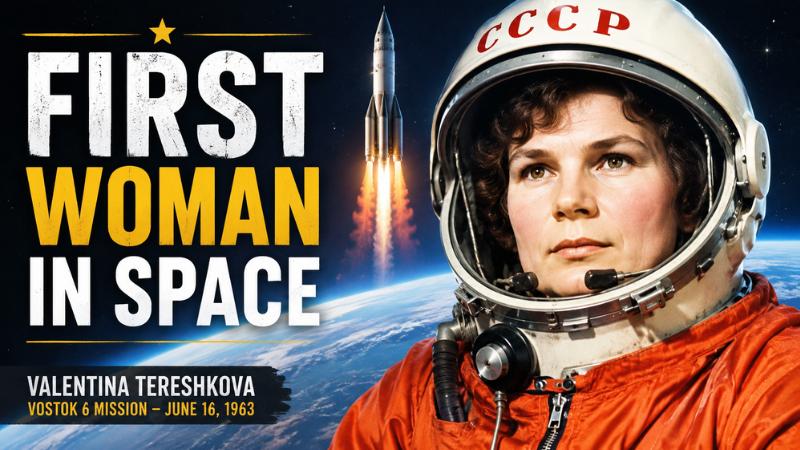 Valentina Tereshkova Space Journey Turns 63