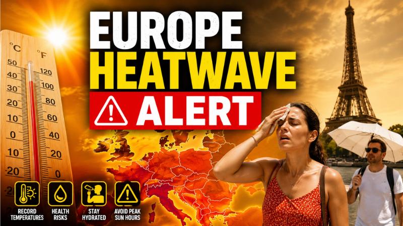 France Heatwave Deaths Rise As Europe Faces Record June Temperatures