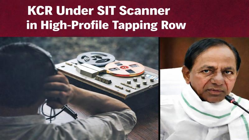 Phone Tapping Case: SIT Finishes 4.5-Hour Probe into KCR’s Role