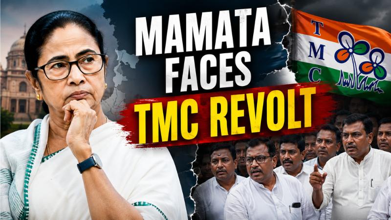 Mamata Banerjee Faces Biggest TMC Crisis As Rebel MLAs Shake Party Control