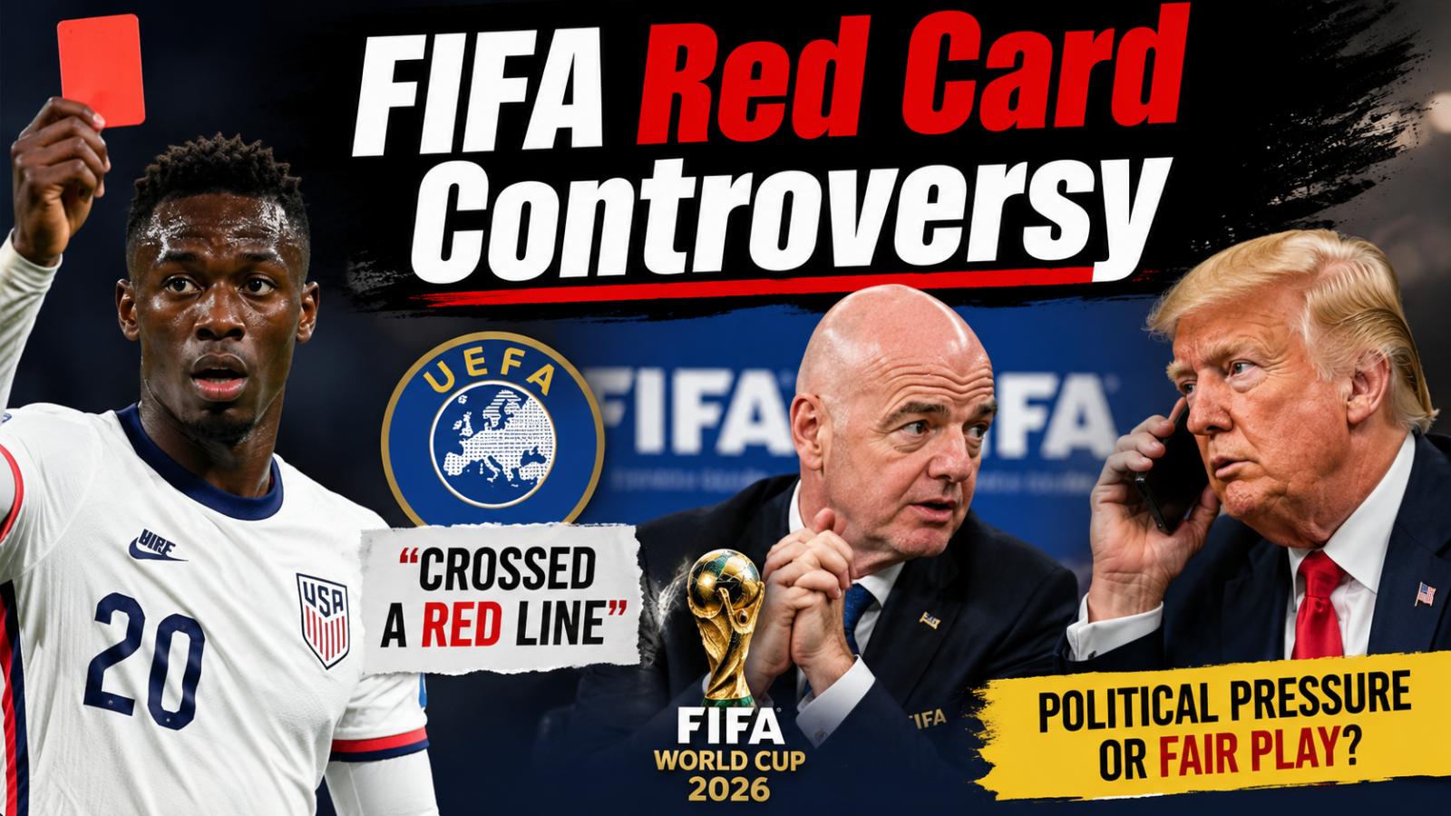 UEFA Slams FIFA Over Balogun Red Card Ban U-Turn