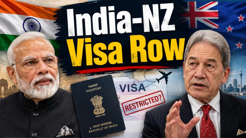 India-New Zealand FTA Row  Peters Alleges Visa Rule Changes Target Indians