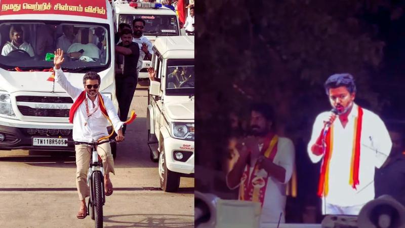 Vijay Goes Digital  TVK Uses Hologram Tech for Election Campaign