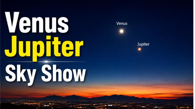Venus And Jupiter Shine Together In Rare Sky Moment