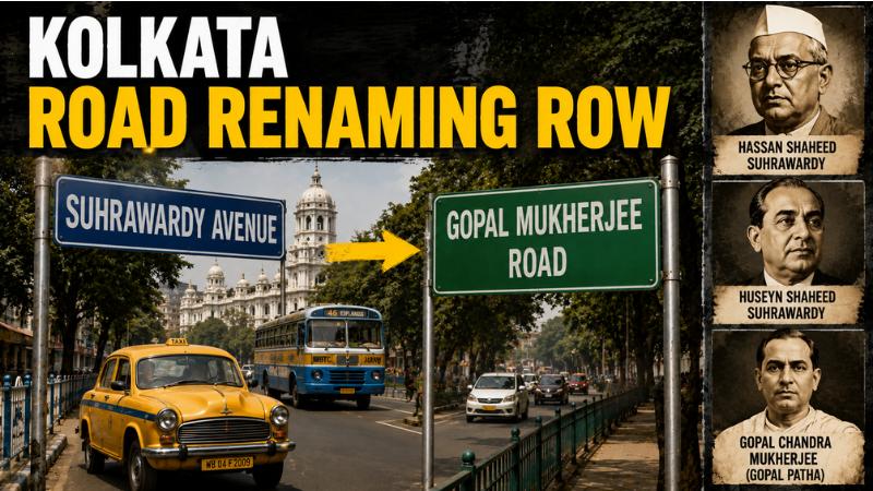 Suhrawardy Avenue Renamed Gopal Mukherjee Road, Sparks Kolkata History Row