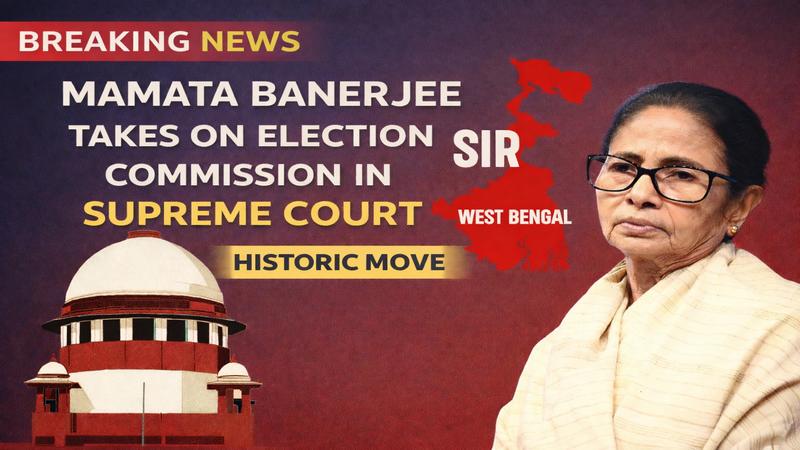 Mamata Banerjee Takes the Lead in Supreme Court Over Election Commission Case