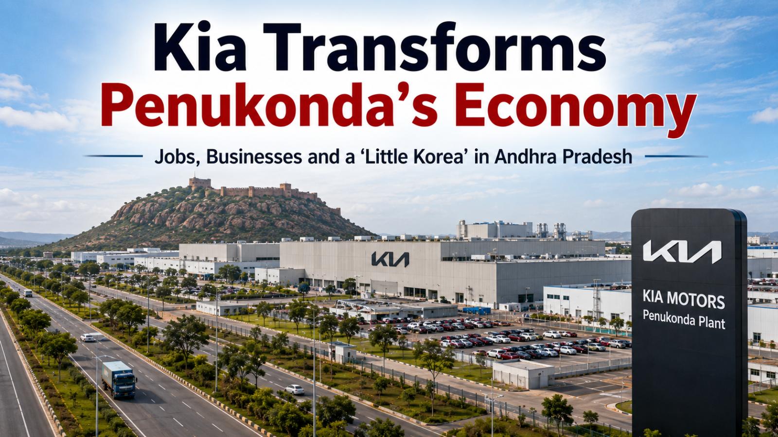 Kia Penukonda Local Economy How Little Korea Took Shape