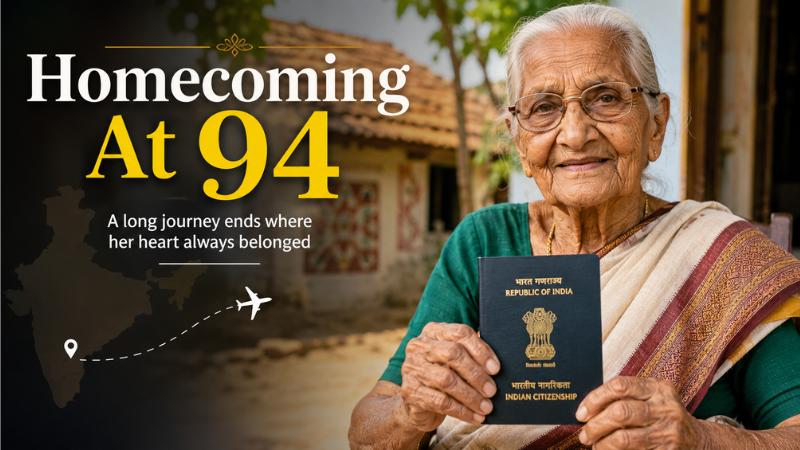 94-Year-Old Andhra Woman Gives Up US Citizenship To Return Home