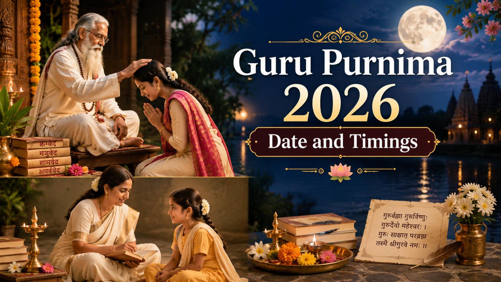 Guru Purnima 2026: Date, Puja Time and School Holiday