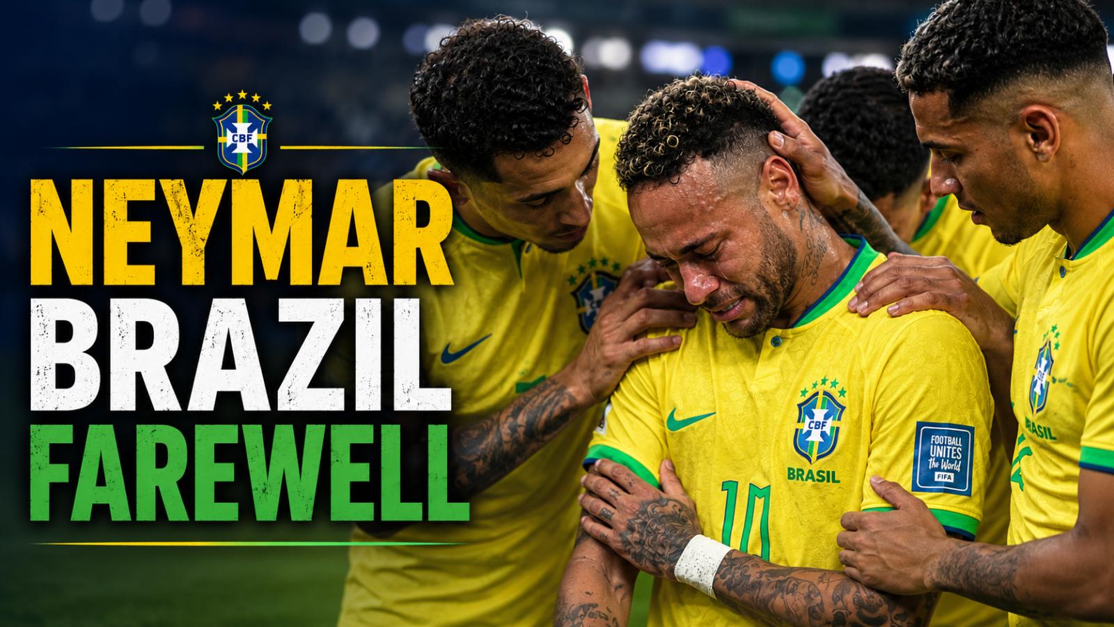 Neymar Final Brazil Match Ends With Goal And World Cup Heartbreak