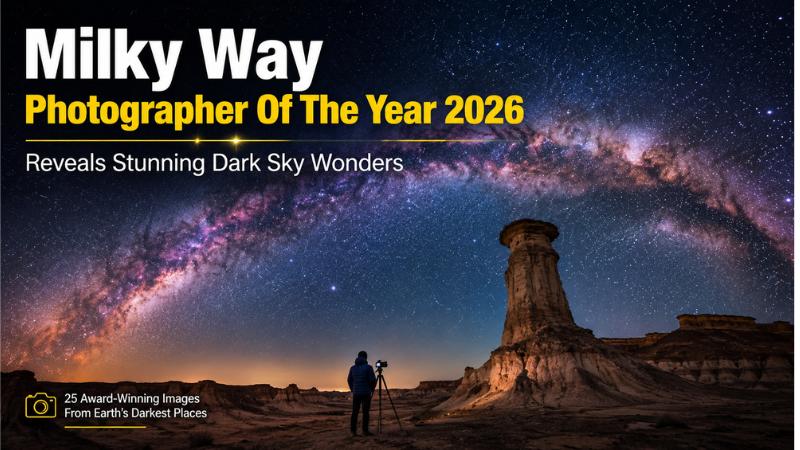 Milky Way Photographer Of The Year 2026 Reveals Stunning Dark Sky Wonders