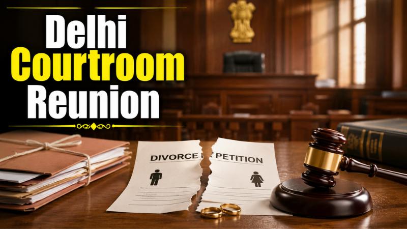 Delhi Couple Ends 5-Year Divorce Battle After Emotional Courtroom Reunion