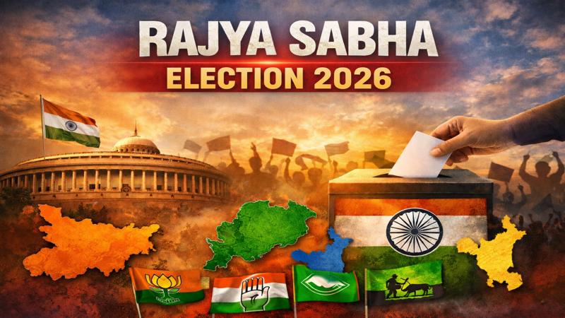 Rajya Sabha Elections 2026 Voting Begins Today, Key Contests in Three States