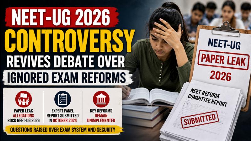 NEET-UG 2026 Controversy Revives Debate Over Ignored Exam Reforms