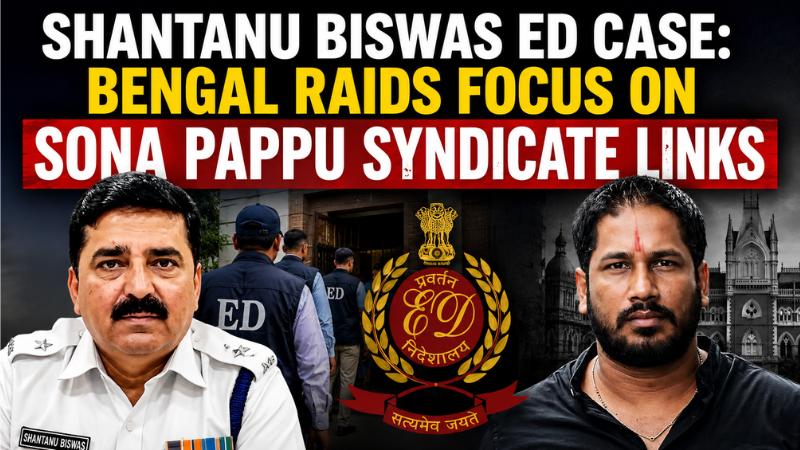 Shantanu Biswas ED Case: Bengal Raids Focus On Sona Pappu Syndicate Links