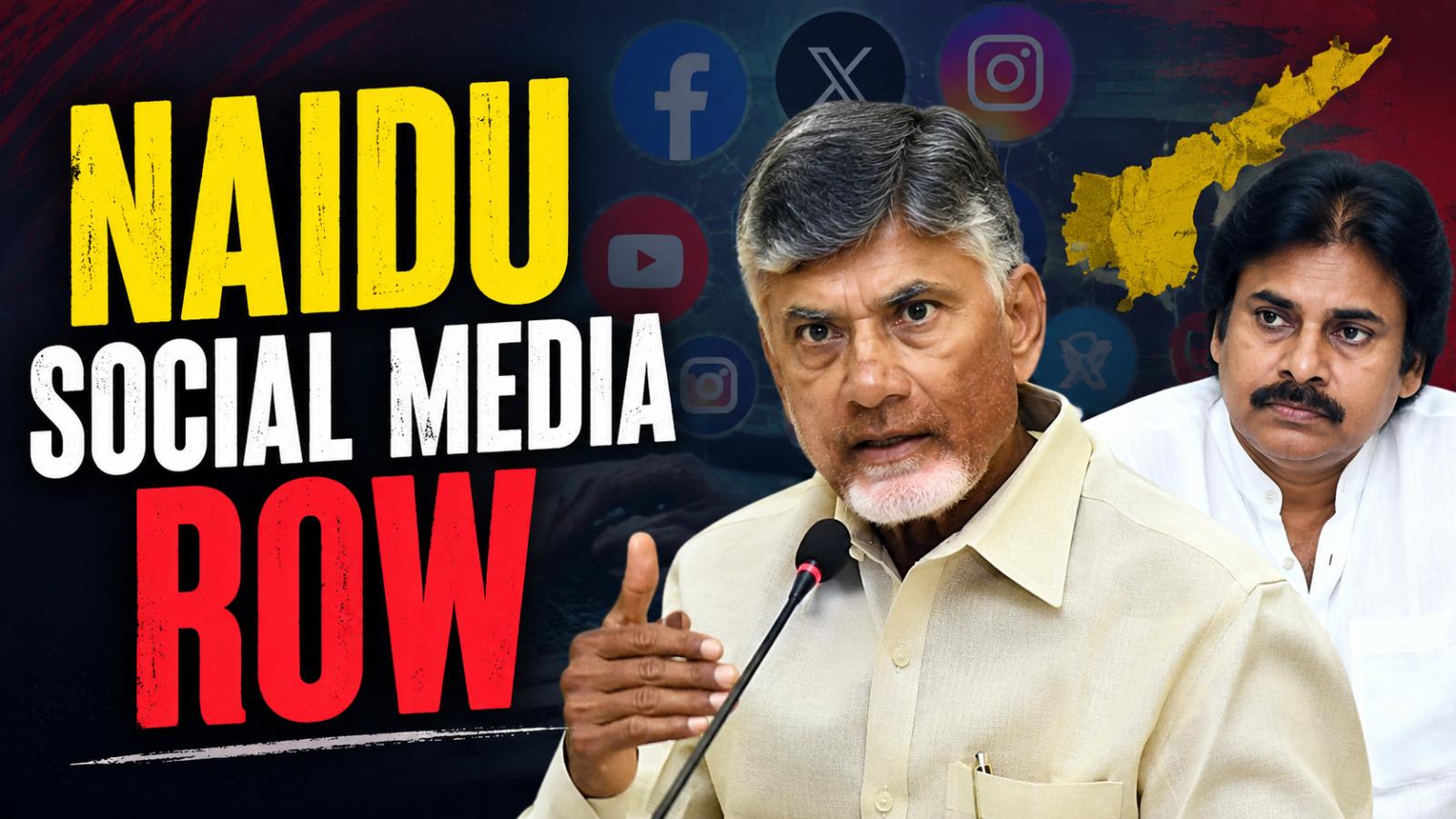 Naidu Claims Funded Social Media Campaign Targets Him And Pawan Kalyan