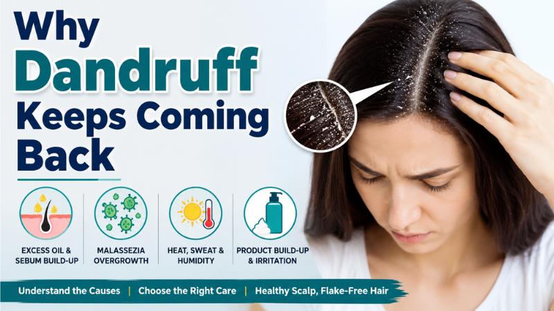 Recurring Dandruff Causes Why Your Scalp Flakes Keep Coming Back