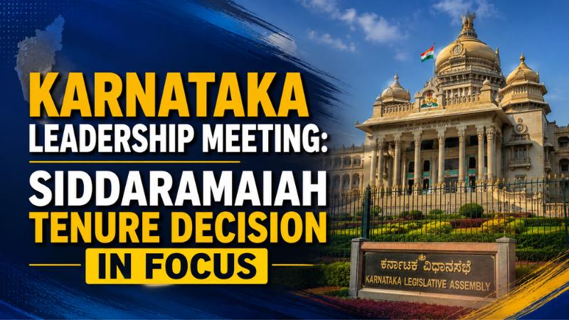 Karnataka Leadership Meeting Siddaramaiah Tenure Decision In Focus
