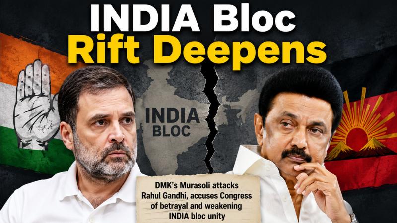 DMK-Congress Rift Deepens After Murasoli Attack On Rahul Gandhi