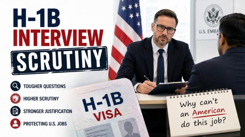 H-1B Interview Question Worries Indian Applicants As US Visa Scrutiny Tightens